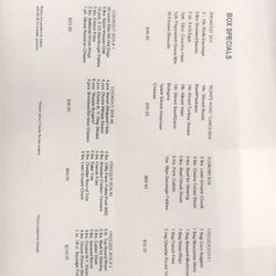 Kpc Butcher Shop - Menu 2 of 2