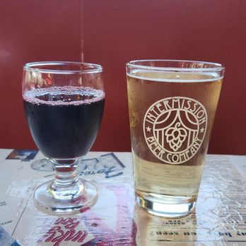 Intermission Beer Company - Crush Red (Red Blend) and Potter's Petite - Breweries Near Me - Glen Allen, Virginia Intermission Beer Company - Crush Red (Red Blend) and Potter's Petite - Breweries Near Me - Glen Allen, Virginia