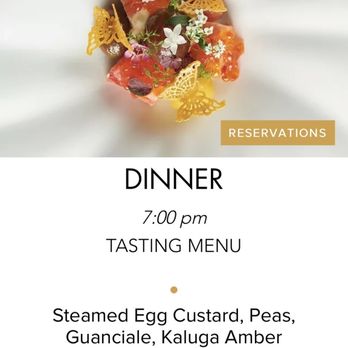 Huso - Caviar tasting menu part 1 - Wine Bars Near Me - New York, New York Huso - Caviar tasting menu part 1 - Wine Bars Near Me - New York, New York