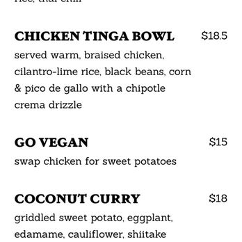 The Lakehouse - Menu page - New American Near Me - Cleveland, Ohio