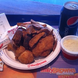 Mary Brown's Famous Chicken & Taters - Two piece combo $9.03