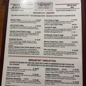Agape Restaurant 8:39 - Breakfast & Brunch Near Me - Paso Robles, California Agape Restaurant 8:39 - Breakfast & Brunch Near Me - Paso Robles, California