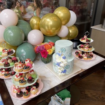 Bloom & Bee - Dessert table plus cake - New American Near Me - Houston, Texas