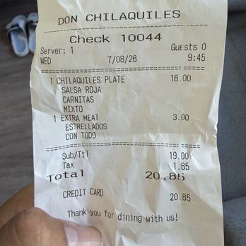 Don Chilaquiles - Tacos Near Me - Los Angeles, California
