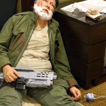 Anime Los Angeles - Left for dead cosplayer at the old Marriott location - Performing Arts Near Me - Long Beach, California