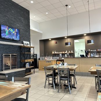 Fernelius Toyota - The snack bar is open and the TV is on, but you can't hear a thing. It's a little cold in here not bad. - Car Dealers Near Me - Cheboygan, Michigan Fernelius Toyota - The snack bar is open and the TV is on, but you can't hear a thing. It's a little cold in here not bad. - Car Dealers Near Me - Cheboygan, Michigan