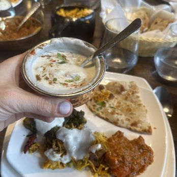 Oh Bombay - Raita, chicken tikka masala, roti - Indian Near Me - Oakville, Ontario Oh Bombay - Raita, chicken tikka masala, roti - Indian Near Me - Oakville, Ontario