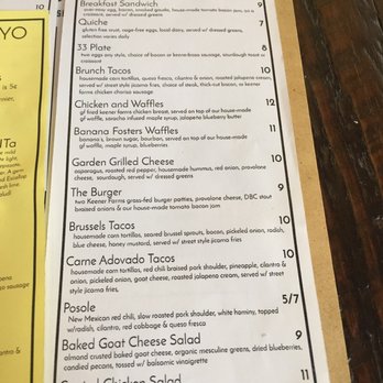 Table 33 - Breakfast & Brunch Near Me - Dayton, Ohio