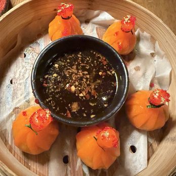 Komodo Las Vegas - Money bags - Asian Fusion Near Me - Las Vegas, Nevada Komodo Las Vegas - Money bags - Asian Fusion Near Me - Las Vegas, Nevada