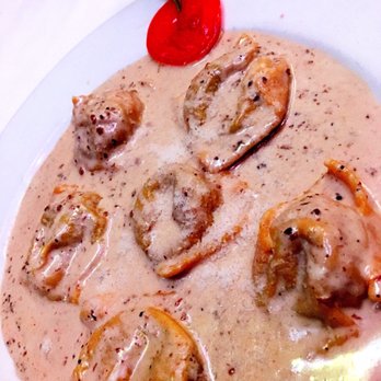 Il Gabbiano - Ravioli Tartuffo special (not in menu). Deeelicious! - Italian Near Me - Miami, Florida