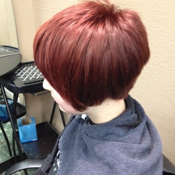 Perfect Salon - Demi-permanent red glazing on light brown hair. - Hair Salons Near Me - San Rafael, California Perfect Salon - Demi-permanent red glazing on light brown hair. - Hair Salons Near Me - San Rafael, California