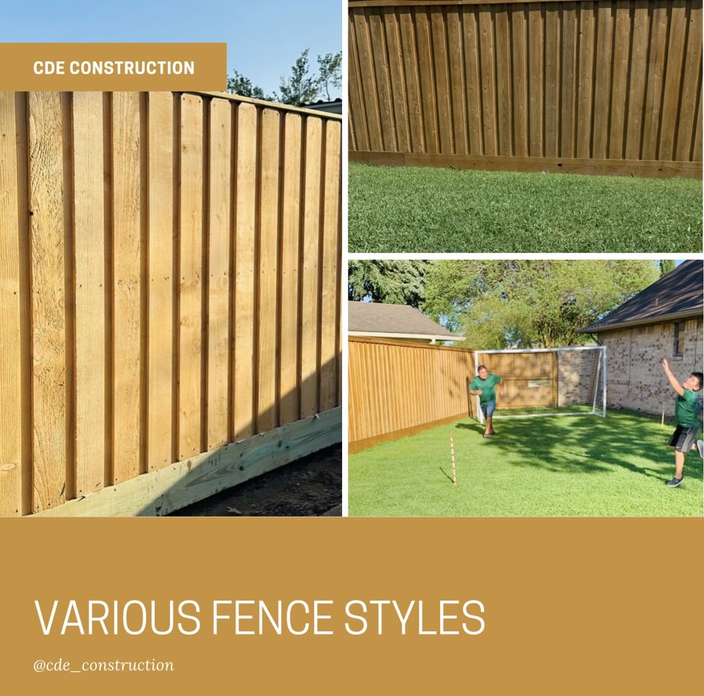 Slide of CDE Construction