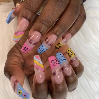 Perfect Nails & Spa - My nails for my birthday #Sagittarius - Nail Salons Near Me - San Leandro, California Perfect Nails & Spa - My nails for my birthday #Sagittarius - Nail Salons Near Me - San Leandro, California