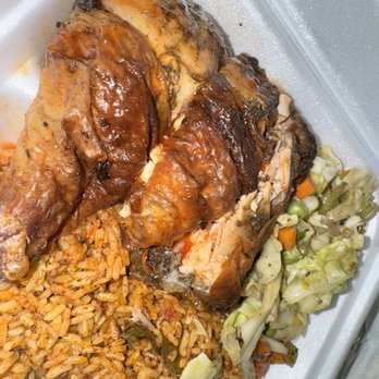 M and M kitchen - Jerk chicken, Jollaf rice, and cabbage - Pop-Up Restaurants Near Me - Memphis, Tennessee M and M kitchen - Jerk chicken, Jollaf rice, and cabbage - Pop-Up Restaurants Near Me - Memphis, Tennessee