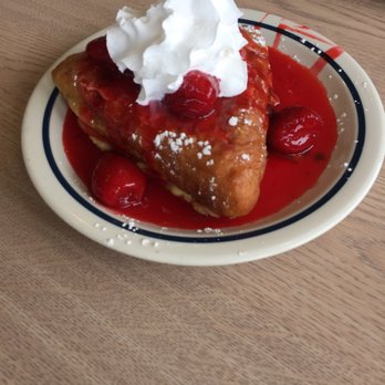 IHOP - Stuffed French Toast with Vanilla Cream and topped off with Strawberry Sauce and Strawberries. - Breakfast & Brunch Near Me - Grand Rapids, Michigan IHOP - Stuffed French Toast with Vanilla Cream and topped off with Strawberry Sauce and Strawberries. - Breakfast & Brunch Near Me - Grand Rapids, Michigan