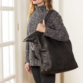 Blit Bags - MANOU IN BLACK LEATHER - Accessories Near Me - Buenos Aires, C