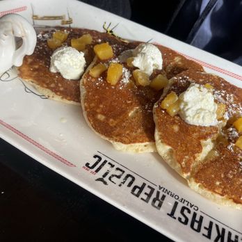 Breakfast Republic - Pineapple pancakes - Breakfast & Brunch Near Me - Long Beach, California Breakfast Republic - Pineapple pancakes - Breakfast & Brunch Near Me - Long Beach, California