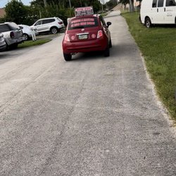 Academy Driving School - Pictured is them driving back and forth on my block for 30 minutes "instructing"