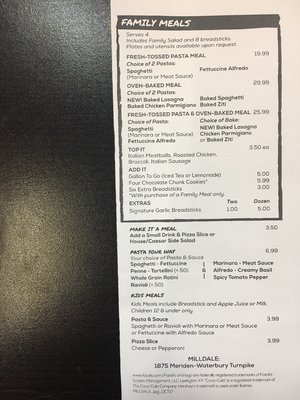 Menu photo 2 Fazoli's Milldale, CT Menu photo 2 Fazoli's Milldale, CT