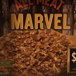 Round Table Pizza - Advertised pizza