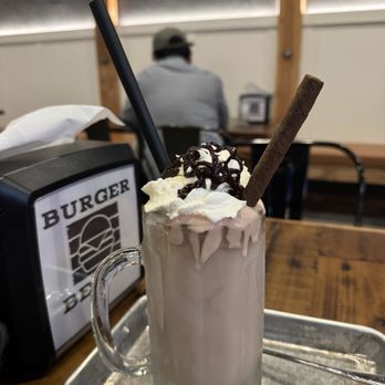 Burger Bench - Chocolate Milkshake - Burgers Near Me - Vista, California Burger Bench - Chocolate Milkshake - Burgers Near Me - Vista, California