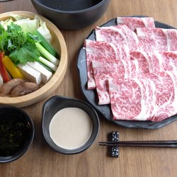 Shabu Shabu Kyoto Japanese Restaurant - Wgyu Shabu Shabu.