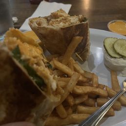 Buffalo Chicken Wrap(Garlic Parmesan seasoned chicken) substitute buffalo with boom sauce Buffalo Chicken Wrap(Garlic Parmesan seasoned chicken) substitute buffalo with boom sauce