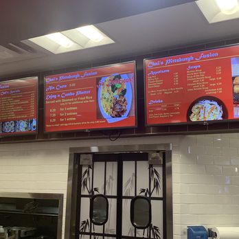 Chai's Pittsburgh Fusion - Menu (Dec18) - Sushi Bars Near Me - Pittsburgh, Pennsylvania