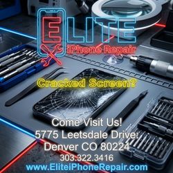 Elite iPhone Repair - Still using a cracked iPhone screen? Elite iPhone Repair Denver offers fast, professional iPhone screen repair with same-day service.