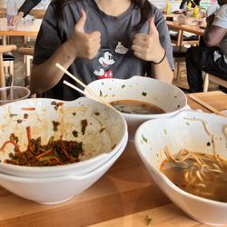 Chopin Noodle House - Clear bowls:)