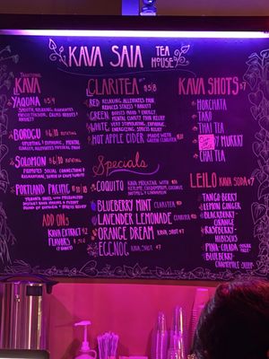 Menu photo 1 Kava Saia Tea House Portland, OR Menu photo 1 Kava Saia Tea House Portland, OR