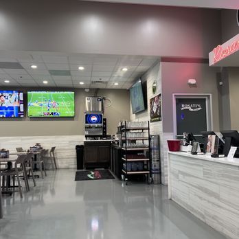 Rosati's Pizza - Inside. Beers, cocktails, soda, TVs - Italian Near Me - Lexington, Kentucky