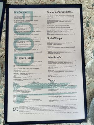 Menu photo 6 The Longboard Cruz Bay, VI Menu photo 6 The Longboard Cruz Bay, VI