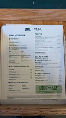Menu photo 5 Dig Inn Ashburn, VA