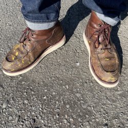 Galletti Shoe Repair - Repaired Redwing boots
