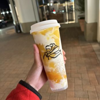 Heytea - Coconut mango boom - Bubble Tea Near Me - Sunnyvale, California