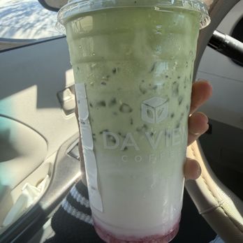 Da Vien Coffee - Strawberry matcha latte- stay away - Coffee & Tea Near Me - Milpitas, California