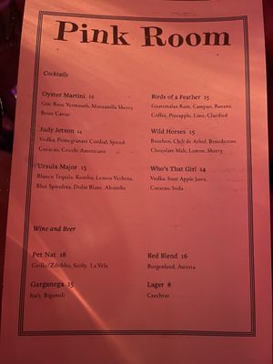 Menu photo 7 Pink Room Richmond, VA