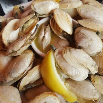Seaport Grille - Steamers.. garlic lemon wine - Seafood Near Me - Gloucester, Massachusetts Seaport Grille - Steamers.. garlic lemon wine - Seafood Near Me - Gloucester, Massachusetts