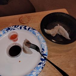 Steamed pork dumplings. I meant to take the photo after I tried the first one, but they were just too darn addictive!