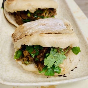Happy Bao's - Roujiamo (Chinese Hamburger) (didn't really care for them) - Chinese Near Me - Mesa, Arizona Happy Bao's - Roujiamo (Chinese Hamburger) (didn't really care for them) - Chinese Near Me - Mesa, Arizona