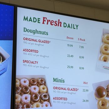 Krispy Kreme - Menu - Donuts Near Me - New York, New York Krispy Kreme - Menu - Donuts Near Me - New York, New York