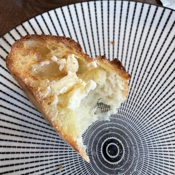 Lula's Place Eatery - Yummy piece of hot homemade bread to complement the soup. - Italian Near Me - Temperance, Michigan