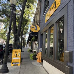 The Black Cat Shoppe - A lot of toys, magnets, one tree hill shirts/post cards and etc... a small store by the river walk to come check out!