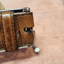 What belt was supposed to look like