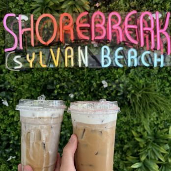 Shorebreak Bakery Cafe - pumpkin cream cold brew - medium & large - Bakeries Near Me - Sylvan Beach, New York