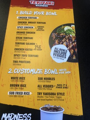 Menu photo 2 Teriyaki Madness Henderson, NV Menu photo 2 Teriyaki Madness Henderson, NV