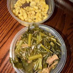 Collard Greens and Mac & Cheese Collard Greens and Mac & Cheese