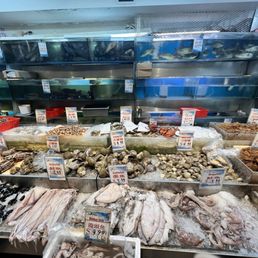 Seafood section