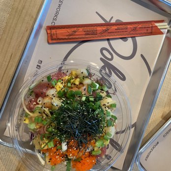 Pokeworks - Make your own bowl - Poke Near Me - Houston, Texas